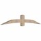 Ekena Millwork Bellingham Smooth Timber Gable Bracket, Douglas Fir, 96"W x 16"H x 5 1/2"D x 5 1/2"F, 4/12 Pitch GBW096X16X0606BEL00SDF - alternate 5